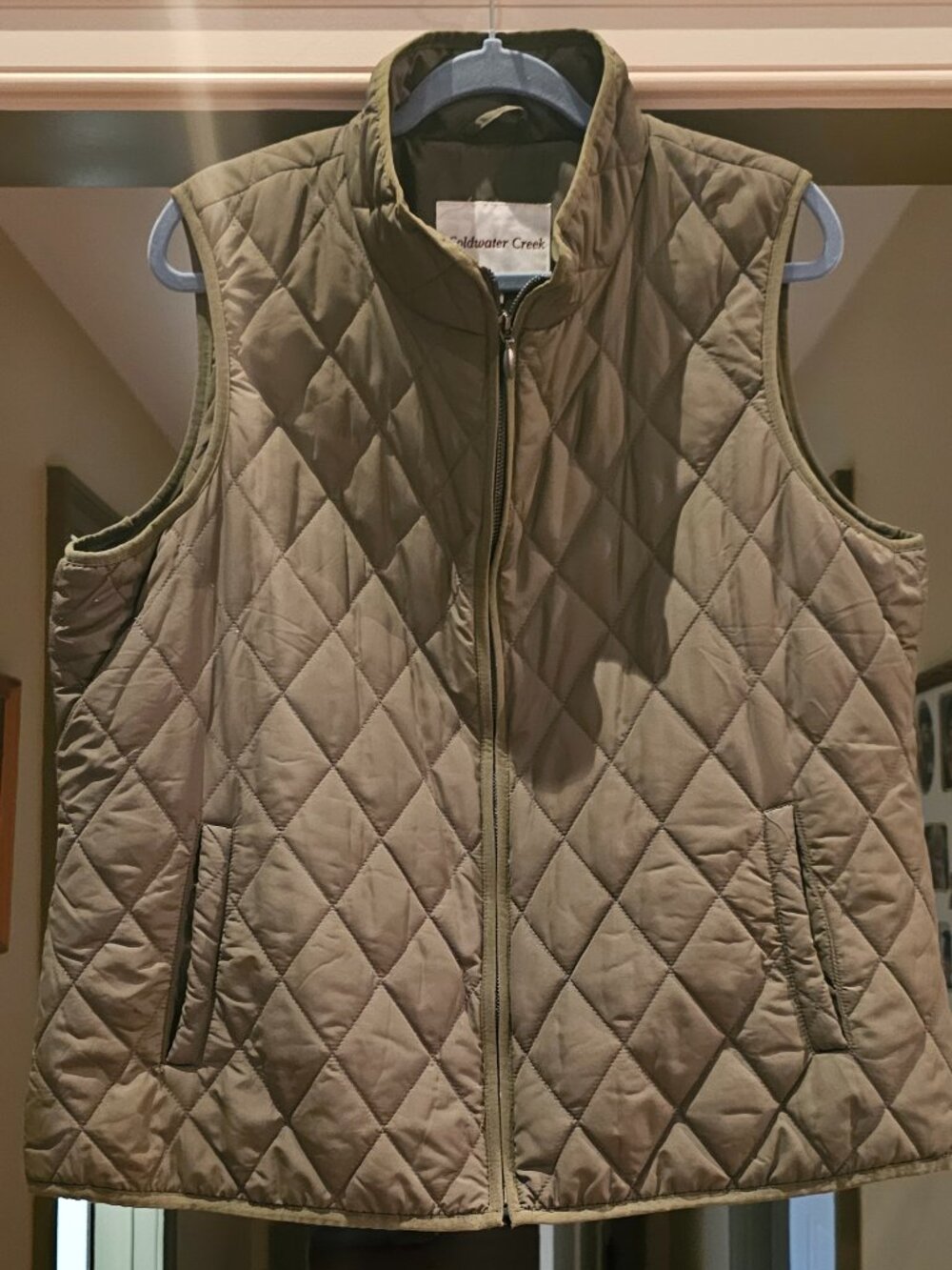 Womens Coldwater Creek's Vest For All Seasons Quilted Vest 1X